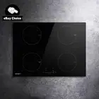 Electric Induction Cooktop 70Cm Ceramic 4 Zones Stove Cook Top Hot Plate