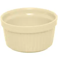在飛比找momo購物網優惠-【EXCELSA】Trendy陶製布丁烤杯 奶油黃9cm(點