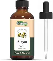 [ORGANIC ZING] Argan (Argania spinosa) Oil | Pure & Natural Carrier Oil for Skincare, Hair care & Massage - 30ml/1.01fl oz