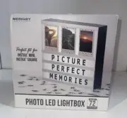 Merkury Photo Lightbox (Includes 72 Letters) New