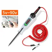 Car Voltage Circuit Tester Digital Led Long Probe Pen Bulb Automobile Diagnostic