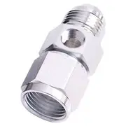 Aeroflow Straight Female to Male with 1/8" Port -8AN, AF140-08S