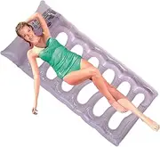 Pool Raft - Inflating Water Lounger - Floating Water Play Lounger for Beach Travel Vacation Pool Lake River Party Kids Adults Outdoor Activities
