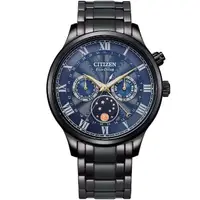 在飛比找momo購物網優惠-【CITIZEN 星辰】光動能紳士時尚月相錶-42mm(AP