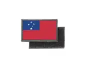 Flag patch printed badge country samoa