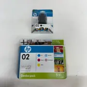 HP 02 Vivera Ink Cartridge Combo Pack (6 Cartridges) Exp. 2011