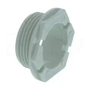 Clipsal Bush Male Threaded Conduit 25Mm Grey - 281/25-GY