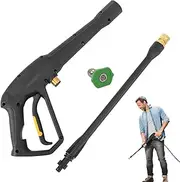 Pressure Washer Nozzle, Power Washer Head for Auto, Quick Connecting Water Hose Nozzle Sprayer Head for Washing Cars, Watering Garden