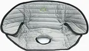 Piddle Pad Car Seat Protector, Waterproof Potty Training Seat Saver Pads for Infants Baby and Toddlers, Machine Wash and Dry (Gray)