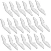 SEWACC 20pcs Anti- Anti- Fog Nose Bridge Clip Face Inner Support Nose Pad Nose Bridge Glasses Defogger Mask Protection Strip Mask Accessories Mask Nose Bridge Strip White