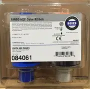 Geniune Fargo HDP5000 84061 Color UV Ribbon - YMCFK - 500 prints - Sealed - New