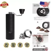 Premium Stainless Steel Manual Coffee Grinder with Adjustable Grind Coarseness
