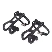 Bike Pedal Toe Clips Cage Cycling Fixed Toe Clip Belt Pedal Toe Cage