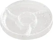 Fruit Tray - 4-Compartment Divided Snack Tray | Appetizer Platter, Snack Box Container, Serving Bowls for Veggie, Snack, Fruit, Cookies