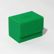 Ultimate Guard Sidewinder 80+ Xenoskin Monocolor Green Deck Box