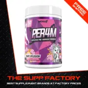 Nexus PER4M 50srv GRAPE XPLOSION | Pre Workout High Stim Energy Focus Strength