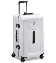 Delsey Peugeot 73 cm 4-Wheel Trunk Suitcase - White