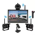 Caravan Two Camera Wireless 5" Monitor HD 12V/24V IR Reversing CCD Camera Kit