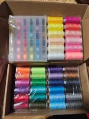 72 PCS Sewing Thread Assortment, 36 Color Thread for 400 Yards/Spool (72)