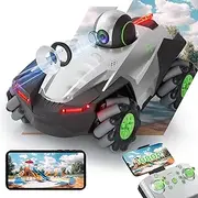 2.4 GHz Remote Control Car, 1:20 RC Cars with 5G HD FPV Camera, High Speed Electric Road Vehicle, Hobby Toy Car, 2 Batteries for Children, Teens, Adults, Boys
