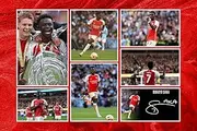 RJR PRINTS Bukayo Saka - Arsenal Signed 12x8 Inch Montage Photo Print Pre Printed Signature Autograph Football Gift