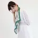 克洛伊之語-綠｜頂級法式蠶絲方巾 BANNIES 蠶絲巾 絲巾 蠶絲 方巾