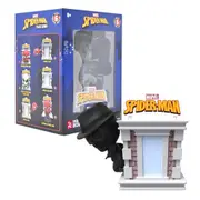 YuMe Hero Box Marvel Spider-Man Tower Series Spider-Man Noir Figure