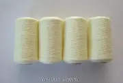 LEGHORN #701 SPUN POLYESTER SERGER & QUILTING THREAD 4 TUBES 1000 YDS. EACH
