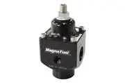 MagnaFuel 2 Port Fuel Regulator Black x1 -10AN In x2 -8AN Out 1600+ HP 4-12 Psi