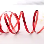 Holographic Laser Red Foil Curling Ribbon Roll