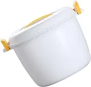 TIDTALEO Microwave Cookware Compact and Portable for Rice Veggies Noodles for Meal Prepping