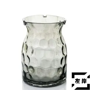 插花瓶手工波點玻璃花瓶 透明擺件創意家居裝飾品