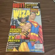 Wizard Comics Magazine September 1998 #85 Sealed Superman, Wolverine ,KISS
