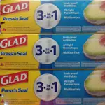 1支裝好市多保鮮膜GLAD PRESS'N  SEAL 強力保鮮膜X1支