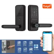 Tuya Smart Door Lock WiFi Electronic Keyless Fingerprint Lock IC Card Password