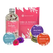 The Physic Garden Natural Bath & Body Gift Set - Relax & Restore | Flora & Fauna AU