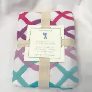 Pottery Barn Kids Rainbow Chain Decorative Sham European Square Sham