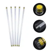 5pcs Clear Floats Tube Fishing Bobber Tube Clear Storage Tube Portable Clear