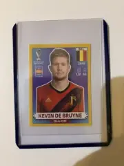 Panini World Cup 2022 Qatar Sticker GOLD EXCLUSIVE! Kevin De Bruyne #11