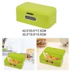 Bread Box Organizer Kitchen Storage Container for Coffee Shop Bakery Pantry