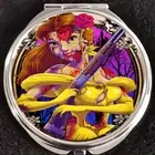 Princess Belle Beauty & the Beast Zombie Rose Gift Disney Makeup Compact Mirror