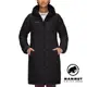 【Mammut 長毛象】Fedoz IN Hooded Parka W 長版羽絨連帽大衣外套 黑色 女款 #1013-02090