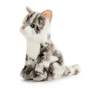 Demdaco Animalcraft Plush 23cm Gray Maine Coon Cat Grey, Whitehill 5004810083
