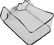 Baluue Transparent Protective Luggage Cover Durable PVC Suitcase Sleeve for Trolley Cases Lightweight and Reusable Travel Accessory Scratch and Damage Resistant