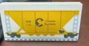 CATS MEOW YELLOW TRAIN CAR NEW