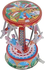 UPKOCH Vintage Wind Up Creative Collectible for Home Bar Restaurant Decor Exquisite Design No Batteries Required Present for Collectors