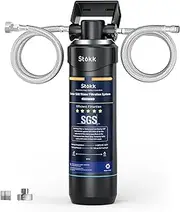 Stokk Under Sink Water Filter, 26000 Gallons, Reduces Chlorine, Bad Taste & Odor, Under Conter Water Filter Systems Direct Connect to Kitchen Faucet, NSF/ANSI 42&53&372