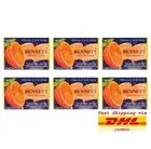 6 x Vitamin C & E Soap BENNETT Natural Extracts Acne Aid Anti-Aging Skin 130g