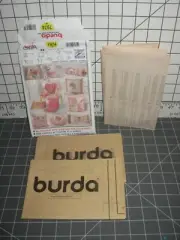 Burda Home Decor Sewing Pattern 7974 Cushions Pillows Roll Wedge Uncut