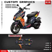 Sticker Kit Motorcycle Graphics for SYM DRG BT 158 2019 2020 Scooter Decals